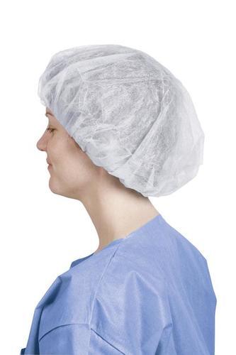 Medical Blue Non-Slipping Fit Bouffant Cap