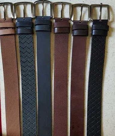 Zinc Mens Genuine Leather Belts