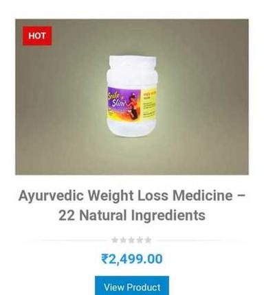Ayurvedic Weight Loss Medicine Age Group: 10 To 70 Years