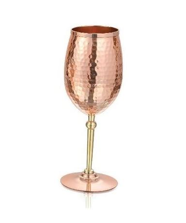 Bar Accessories Copper Goblet Wine Glass