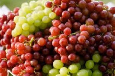 Organic Red & Green Fresh Grapes