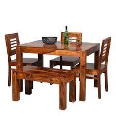 Wooden Dining Table Set Carpenter Assembly