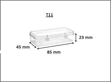 Pp Plain Transparent Plastic Box