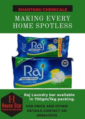 Soap Raj Super White Laundry Detergent Bar
