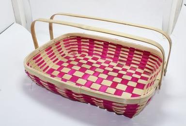 As Per Choice Smooth Finish Bamboo Fruit Basket