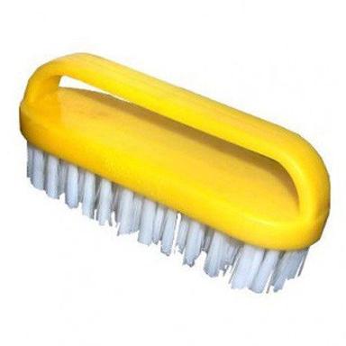 Yellow Plastic Tile Brush Application: Cleaning