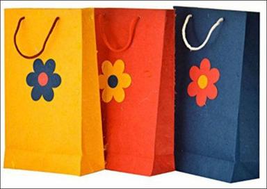 Multicolor Designer Paper Shopping Bags