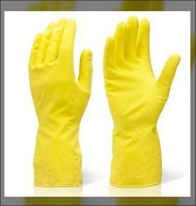 Yellow Heat Resistant Rubber Gloves