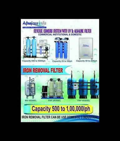 Fiber Rainforce Plastic Commercial Iron Removal Water Filter