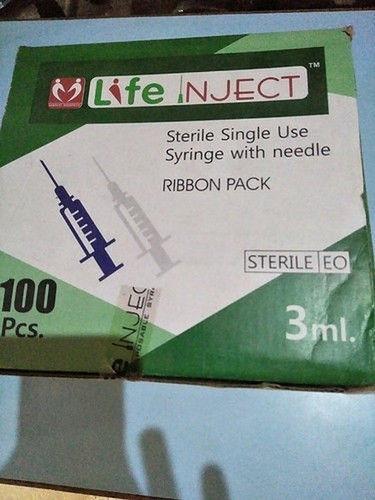 Sterile Disposable Syringe (2Ml) Size: 2 Ml