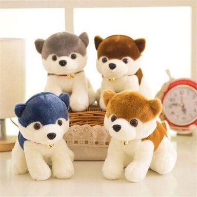 Multi Color Dog Soft Toys With Fur Fabrics