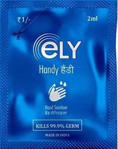 Ely Handy 2Ml Hand Sanitizer Sachet Age Group: Suitable For All Ages