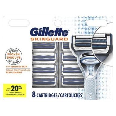 Stainless Steel Gillette Shaving Razor Blades