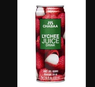 Chabaa Lychee Juice 230Ml Packaging: Can (Tinned)