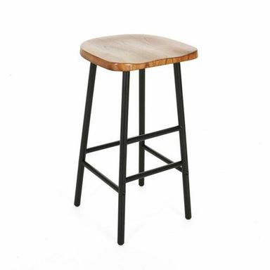 Black Rajtai Bar Stool For Restaurant