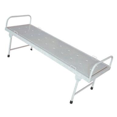 Metal White Color Attendant Bed