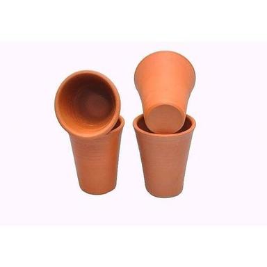 Round Highly Durable Clay Glasses