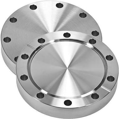 Chrome Round Blind End Flange