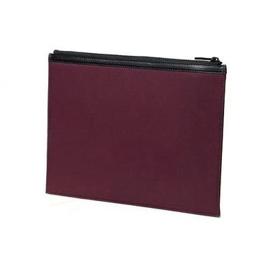 Colored Leather Credit Card Pouch