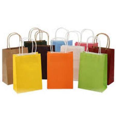 Available In Many Different Colors Plain Kraft Paper Bag