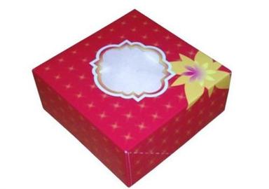 Square Fancy Cake Packaging Paper Box