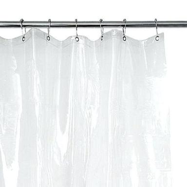Waterproof White Pvc Shower Curtain