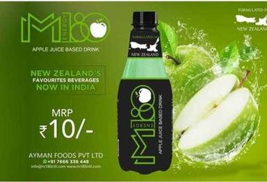 Green Apple Fizz Drink Packaging: Plastic Bottle