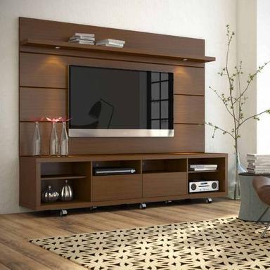  लिविंग रूम के लिए लकड़ी का टीवी स्टैंड 