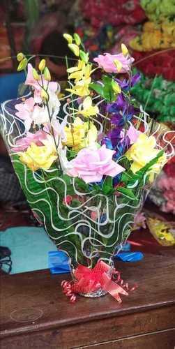 Multicolour Artificial Flower Bouquet