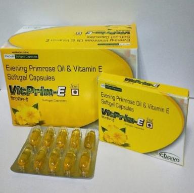 Evening Primrose Oil And Vitamin E Softgel Capsule Shelf Life: 24 Months