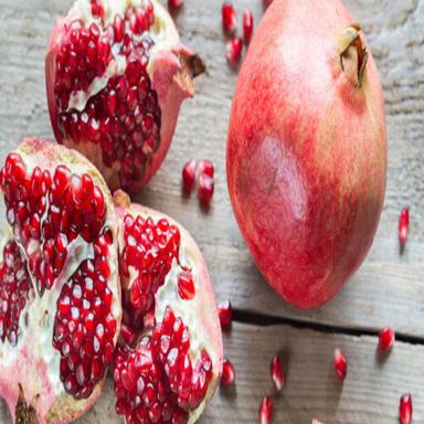 Red Healthy And Natural Fresh Pomegranate