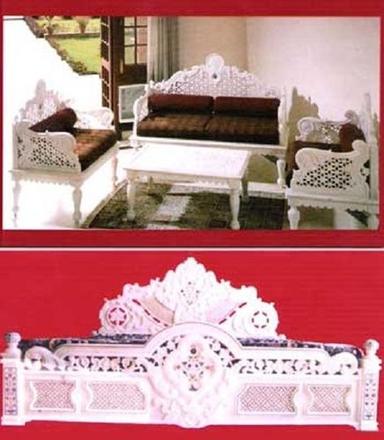  सफेद संगमरमर में सोफा और बिस्तर आकार: विभिन्न आकार उपलब्ध क्षेत्र 