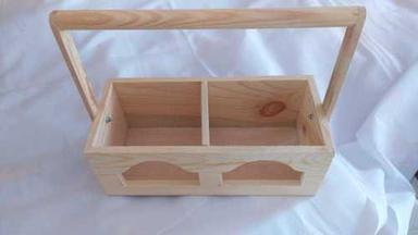 Pinewood Pine Wood Basket 4*9"