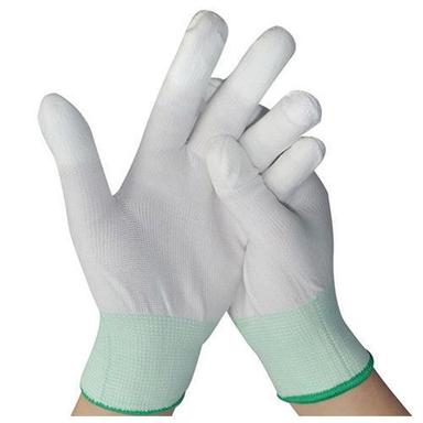 White Green Esd Palm Fit Gloves