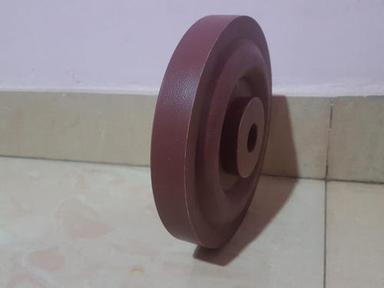 Orange Red Polymer Wheel 100 - 300 Kg