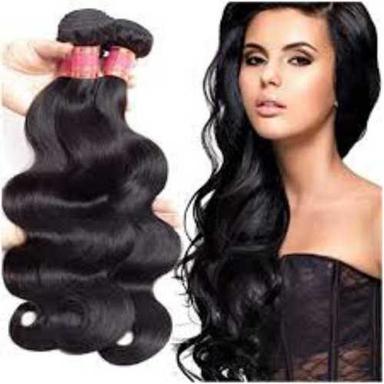 Black Color Curly Style 20 Inch Length Human Hair