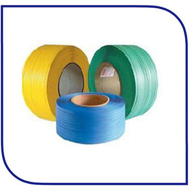 Multicolor Round Shape Plain Pp Box Strapping Rolls