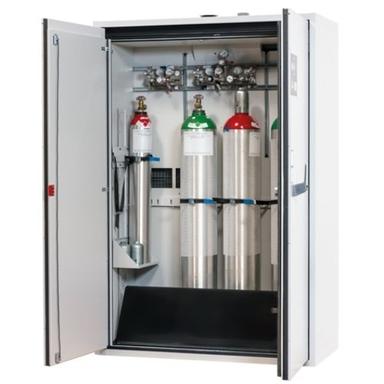 Polished Fire Resistant Gas Cylinder Storage Cabinet