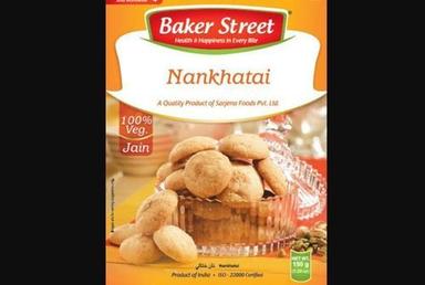 Low-Fat Indian Pista Flavor Nankhatai Biscuits
