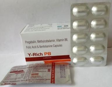 Pregabalin Mecobalamin Vitamin B6 Folic Acid And Benfotiamine Capsules General Medicines