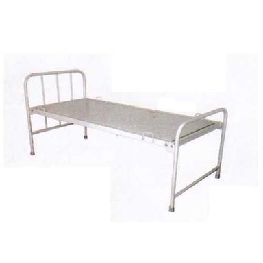 Metal Stainless Steel White Hospital Bed