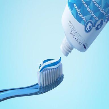 Blue Color Gel Toothpaste Soft
