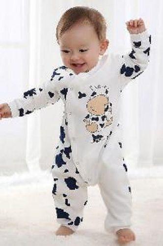 Breathable Printed Design Infant Romper