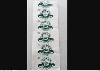 White Plastic Printed Tea Packaging Bags
