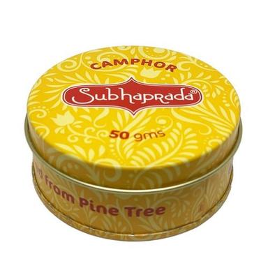 Washable Subhaprada White Camphor Tablets Tin 50Gms