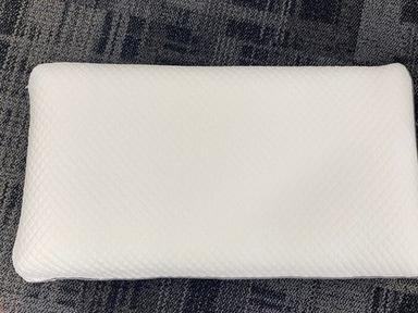 White Rectangle Shape Memory Foam Pillow
