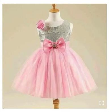 Baby Girls Sleeveless Frock Age Group: 0-12 Yrs