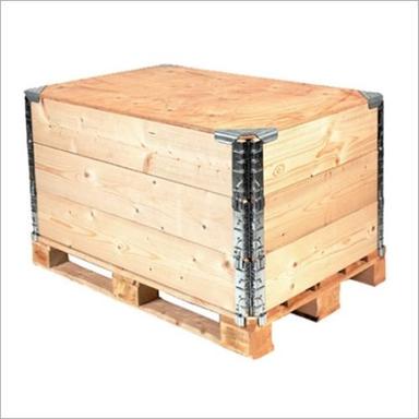 Wood Heavy Duty Large Stackable Foldable Collapsible Pallet Boxes