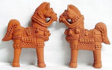  टेराकोटा यथार्थवादी पशु मूर्तियां 
