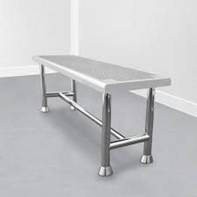 Easy To Clean Stainless Steel Solid Cleanroom Gowning Bench